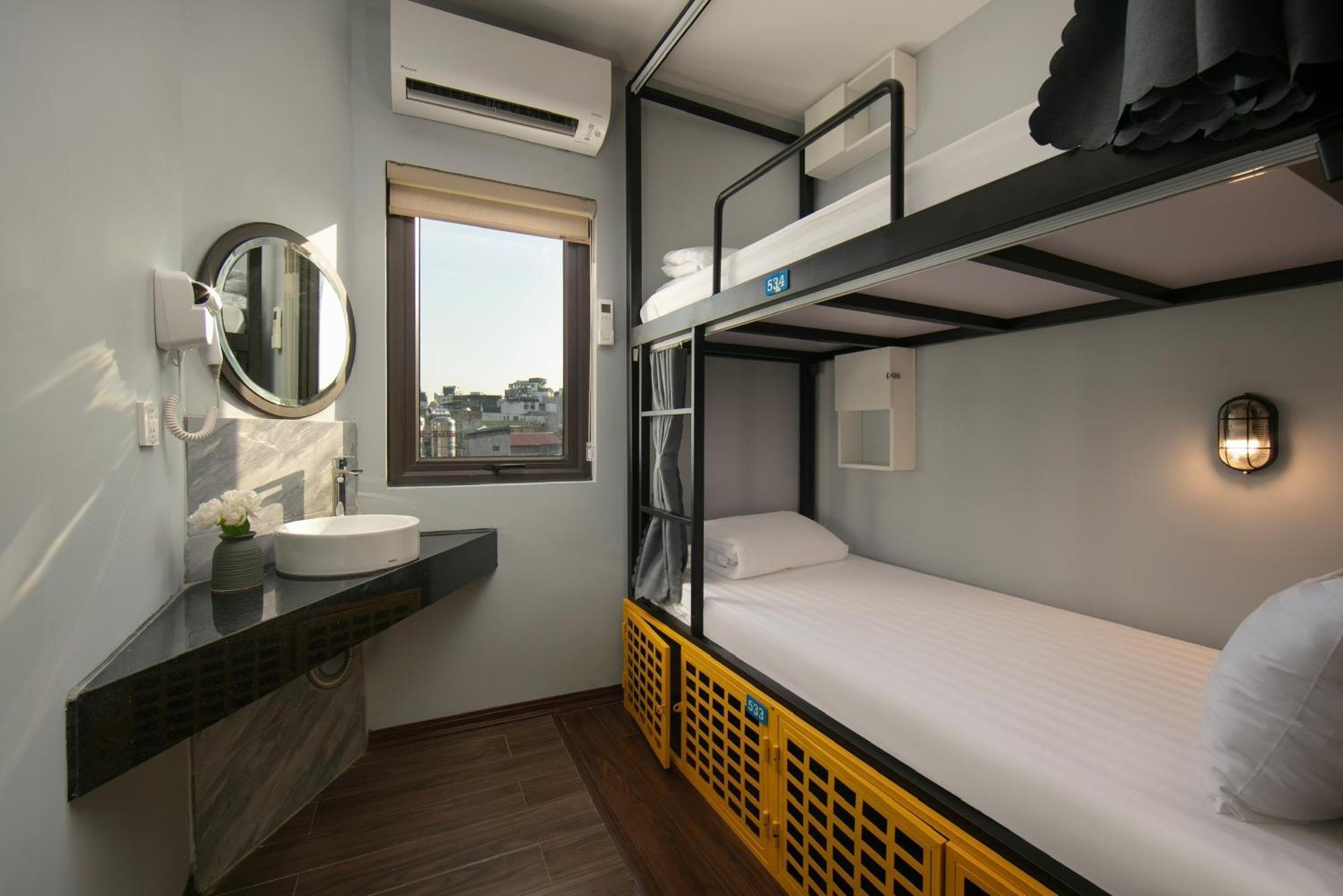 Lakeview Backpackers Hostel & Rooftop Bar Hanoj Exteriér fotografie