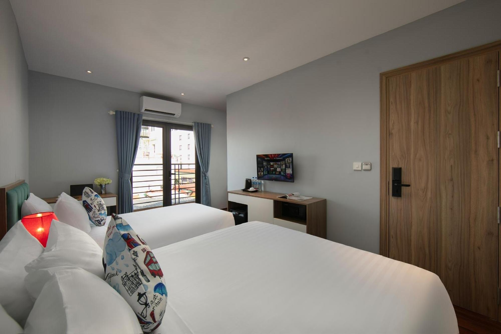 Lakeview Backpackers Hostel & Rooftop Bar Hanoj Exteriér fotografie